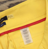Tommy Hilfiger Solid Mid-Rise Slim-Fit Ankle Pants H55PA803 Deep Maize Yellow 2