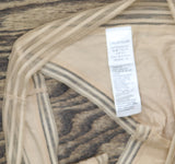 Calvin Klein Womens Ultra Soft Modal Thong QD3670 Beige Brown XL