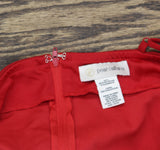 Pear Culture Juniors Side-Cutout Bodycon Dress ZC10790 Red 13