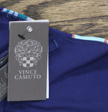 Vince Camuto Womens Floral Fiji Ring Bikini Top Swim V1J775 Blue Multi L