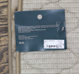 Broadhaven Elegant Scroll Memory Foam Bath Rug Beige Brown 24x38