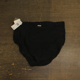 Raisins Womens Tranquilo Solids Costa Plus Size Bikini Bottom L840061 Black 18W