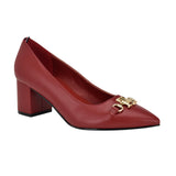 Tommy Hilfiger Nanya Block Heel Pumps TWNANYA Red 8.5M