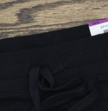 Karen Scott Womens Pull-On Knit Shorts 100113555MS Black XXL