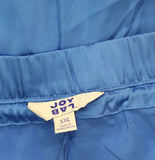 Joylab Womens Low-Rise Satin Tear Away Track Pants 94628908 Vibrant Blue XXL