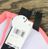 La Blanca Island Goddess Halter Triangle Bikini Top Bright Coral Reef Pink 14