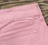 NYDJ Womens Petite Ella Roll Cuffs Jean Shorts Coquette Pink 10 P