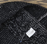 Weatherproof Vintage Mock Neck Ribbed Knit Pullover Sweater Caviar Black XS