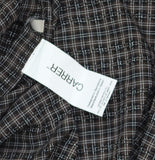 Carrer Beck Snap Front Western Shirt 10003212SNAPSHIR Brown Multi M
