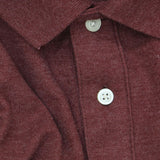Sonoma Mens Knit 2 Button Polo Shirt 166fe5e8d5618e Brown Red 3XL Tall