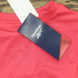 Reebok Womens Active Wear Tee Pullover Shirt Top 100205295 Bold Pink M