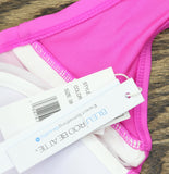 Bleu By Rod Beattie Key Item Underwire Shirred Bikini Swim Top Dahlia Pink 38D