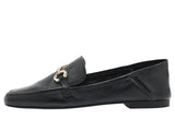 Arezzo Women's Leather Emma Loafers Black 9.5B