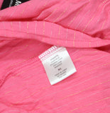 Miken Juniors Tiered Dress Swim Cover Up I9672P544 Hot Pink Lurex XL