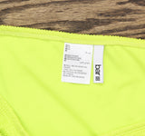 Bar III Womens Textured Hipster Bikini Bottom MBBG24551 Sunny Lime Green XL