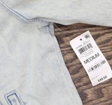 Style & Co. Womens Button Up Classic Denim Trucker Jacket Tropic Blue M