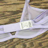Calvin Klein Womens Sheer Marquisette Unlined Plunge Bra QF6727 Purple 34A