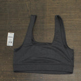 Jenni Womens Square-Neck Bralette 100139256 Gray L