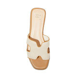 A New Day Womens Nina H-Band Slide Sandals 92244961 Khaki Brown 12M