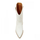 Universal Thread Studded Western Cowboy Boots Memory Foam Insole Off White 10M