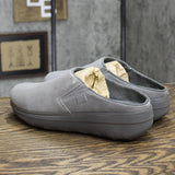 Fitflop Womens Loaff Suede Clogs Slip On Shoes B80 Gray 8M
