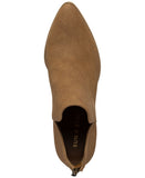 Sun + Stone Womens Pull On Elizaa Booties 10010962100 Cognac Brown 12M