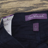 Gloria Vanderbilt Womens Amanda Ultralight Jeans 30223750 Midnight Affair Blue 8