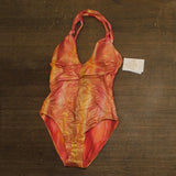 Becca Womens Standard Solar Energy One Piece Swimsuit 311057 Multicolor Red M