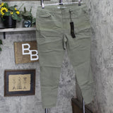 DG2 by Diane Gilman Womens Virtual Stretch Ultra Skinny Jeans 731608 Green 14