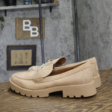 A New Day Womens Archie Loafer Flats 87930688 Taupe Brown 11M