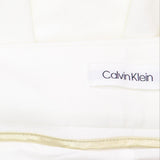 Calvin Klein Womens Plus Pleated Below Knee Midi Skirt X02SC533 Ivory White 22W