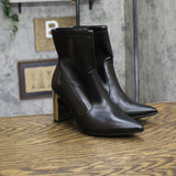 A New Day Sienna Low-Shaft Heeled Boots 94637412 Black 6M