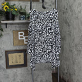 White Mark Womens Plus Size Leopard Cold Shoulder Tunic Top PS1305-LEOPARD