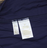 Anne Cole Womens Soft Wide Band Swim Skirt Bikini Bottom MYMB41401 Navy Blue L