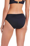 Bleu Rod Beattie Womens Kore Sarong Hipster Bikini Bottom RBKK00511 Black 6