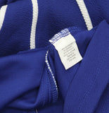 Ny Collection Colorblock 3/4 Sleeve Jacket Dress Set Cobalt Blue / White 16W