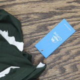 Cupshe Womens Striped Short Sleeve Jersey Swim Cover Up Dress Green M