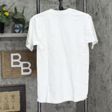 Gildan Mens Ultra Cotton Vintage Hurricane Katrina Graphic Tee White S