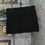 Hearts Of Palm Womens Plus Stretch Pull On Skort 9422199 Black 20W