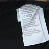 Denim & Co. Womens "How Timeless" Stretch Twill 2 Pocket Pedal Pushers Black L