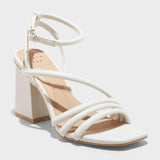 A New Day Women's Katana Heels 89530359 Off White 8.5M