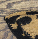 Inc International Concepts Bias Cut Scarf Fuzzy Cozy Warm Leopard Print Brown