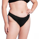 Shade & Shore Womens Ruffle Cheeky Bikini Bottom 89198816