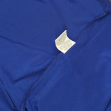 Ny Collection Petite Womens Knit Short Flutter Sleeve Top Surf The Web Blue PM