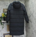 A New Day Winter Mitten Cuffs Hooded Neck Duvet Puffer Jacket Coat Black XS