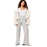 Wild Fable Womens Mid-Rise Wide Leg Holiday Sequin Pants 91904444 Gray L