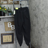 All In Motion Womens High-Rise Winter Woven Lined Joggers 91754551 Black XS