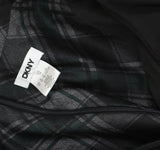 DKNY Embellished Plaid-Print Long-Sleeve Jacket Dress Pine Green / Multi 14