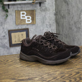 Easy Spirit Romy Womens Walking Easy On Lace Shoes Sneakers Dark Brown 8N