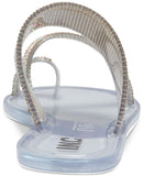 Inc International Concepts Women's Gianolo Jelly Sandals Crystal White 8M